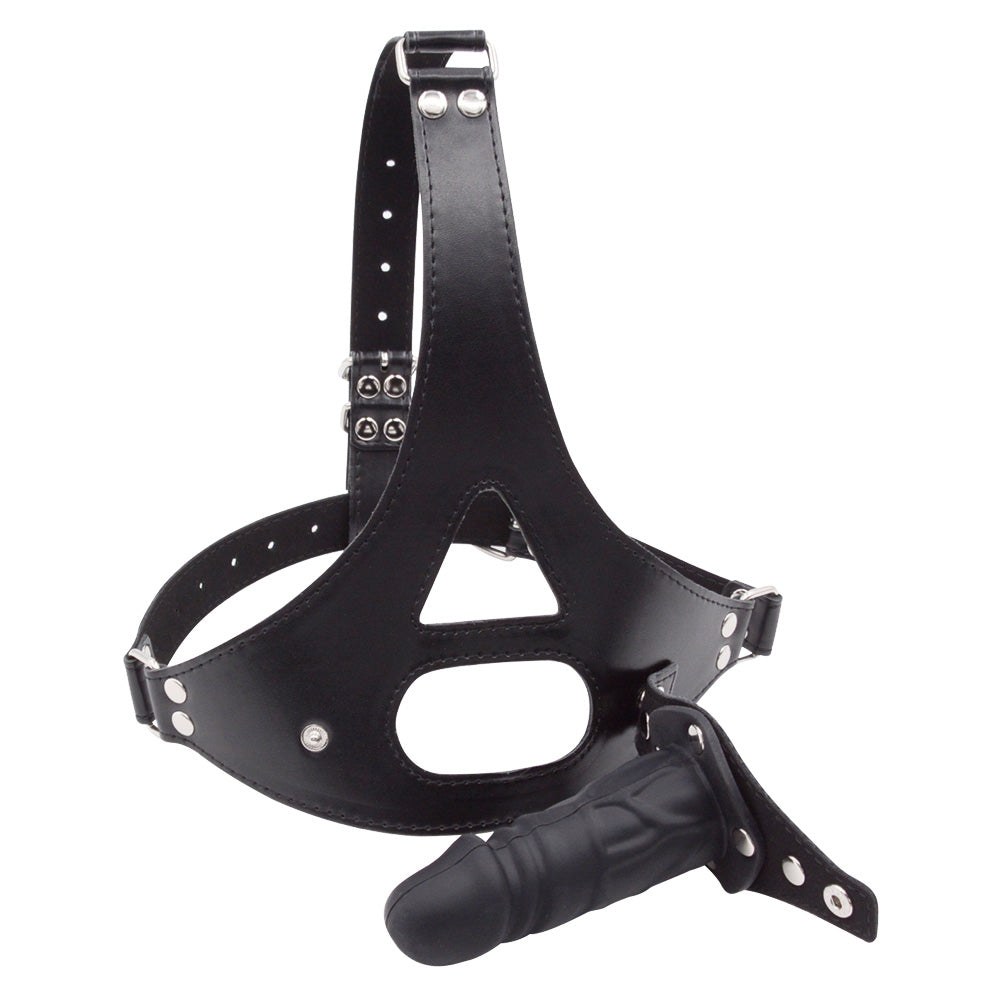 Slave Mask BDSM Toys Dildo Gag