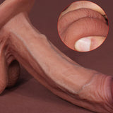 Load image into Gallery viewer, Realistic Balls Dildo Soft Big Suction Cup