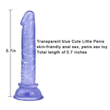 Laden Sie das Bild in den Galerie-Viewer, Small blue dildo