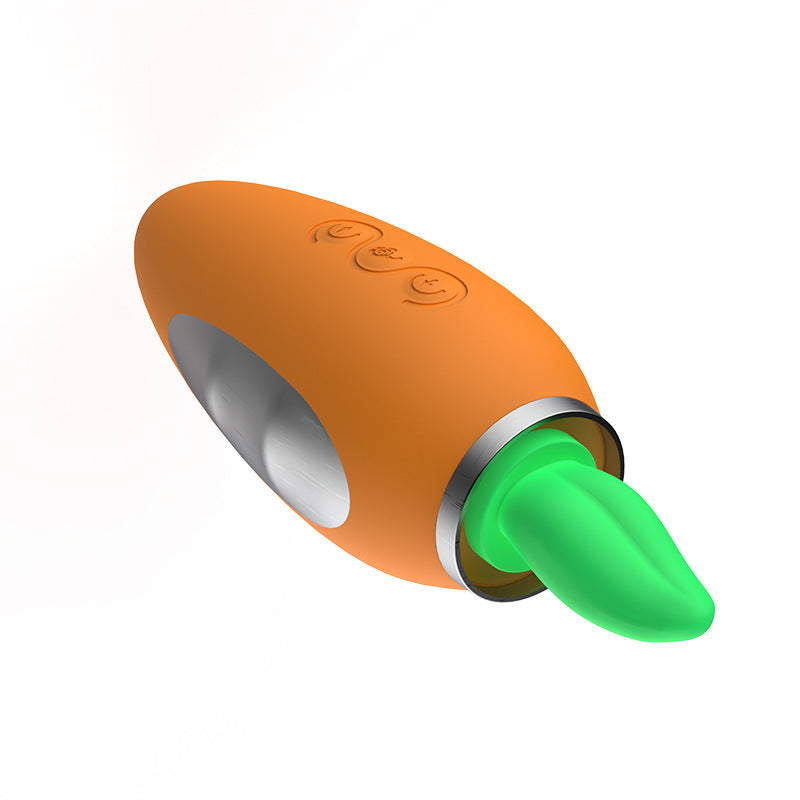 Cute Realistic Carrot Licking Small Vibrator