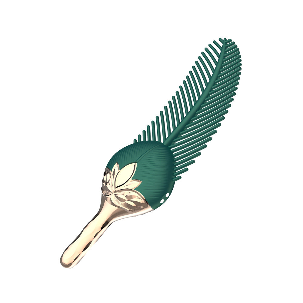 Peacock Feather Green WaterProof Small Vibrator