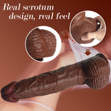 Carica l&#39;immagine nel visualizzatore di Gallery, King Cock Dildos 14 inch Brown