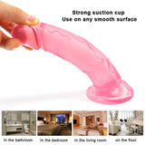 Laden Sie das Bild in den Galerie-Viewer, 6 inch pink dildo