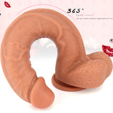 Laden Sie das Bild in den Galerie-Viewer, 12 inch waterproof soft Silicone dildo