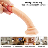 Charger l&#39;image dans la galerie, 6 inch dildo Small flesh-colored