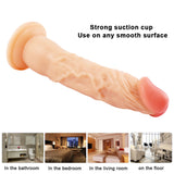 画像をギャラリー ビューアにロード 8 Inch super straight flesh colored dildo