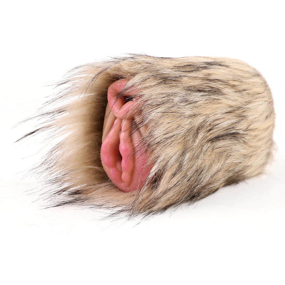 Donkey Pussy Plush Silicone Animal Masturbation Cup