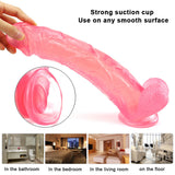 Laden Sie das Bild in den Galerie-Viewer, 12 inch big head pink dildo