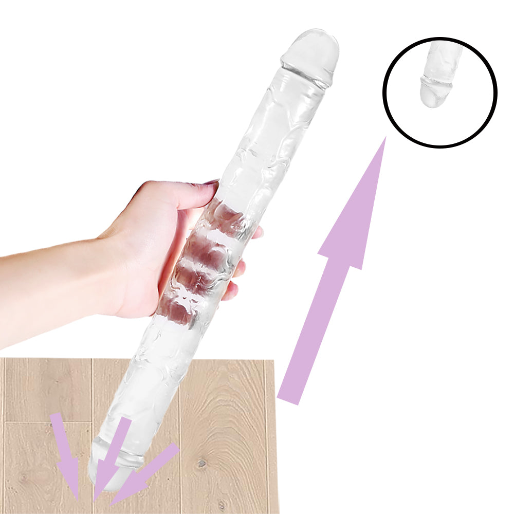 18 Inch Jelly Double Long Thick Dildo