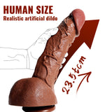 Charger l&#39;image dans la galerie, Human Size Curved Realistic Dildo