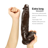 Charger l&#39;image dans la galerie, Big thick coffee dildo