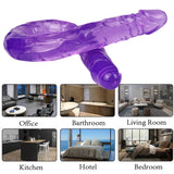 Laden Sie das Bild in den Galerie-Viewer, Double head 22 inch purple dildo