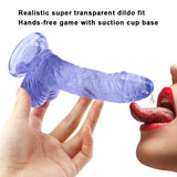 Load image into Gallery viewer, Blue curved dildo