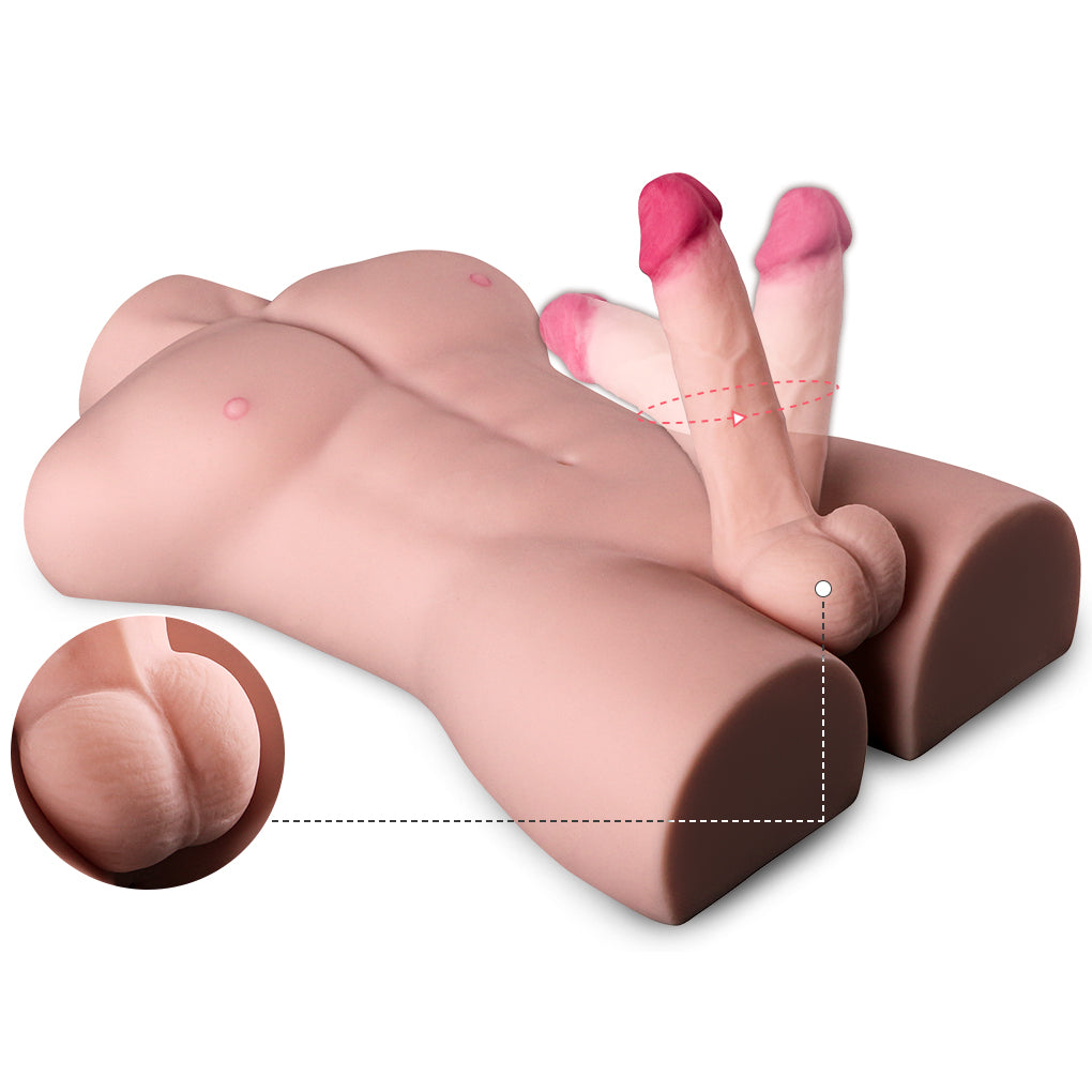 Muscular Male Torso Dildo Sex Doll