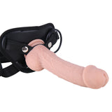 Charger l&#39;image dans la galerie, Flesh 9inch Silicone Strap On Dildo