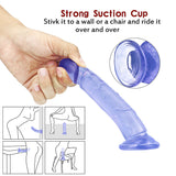 Laden Sie das Bild in den Galerie-Viewer, 6 inch blue dildo