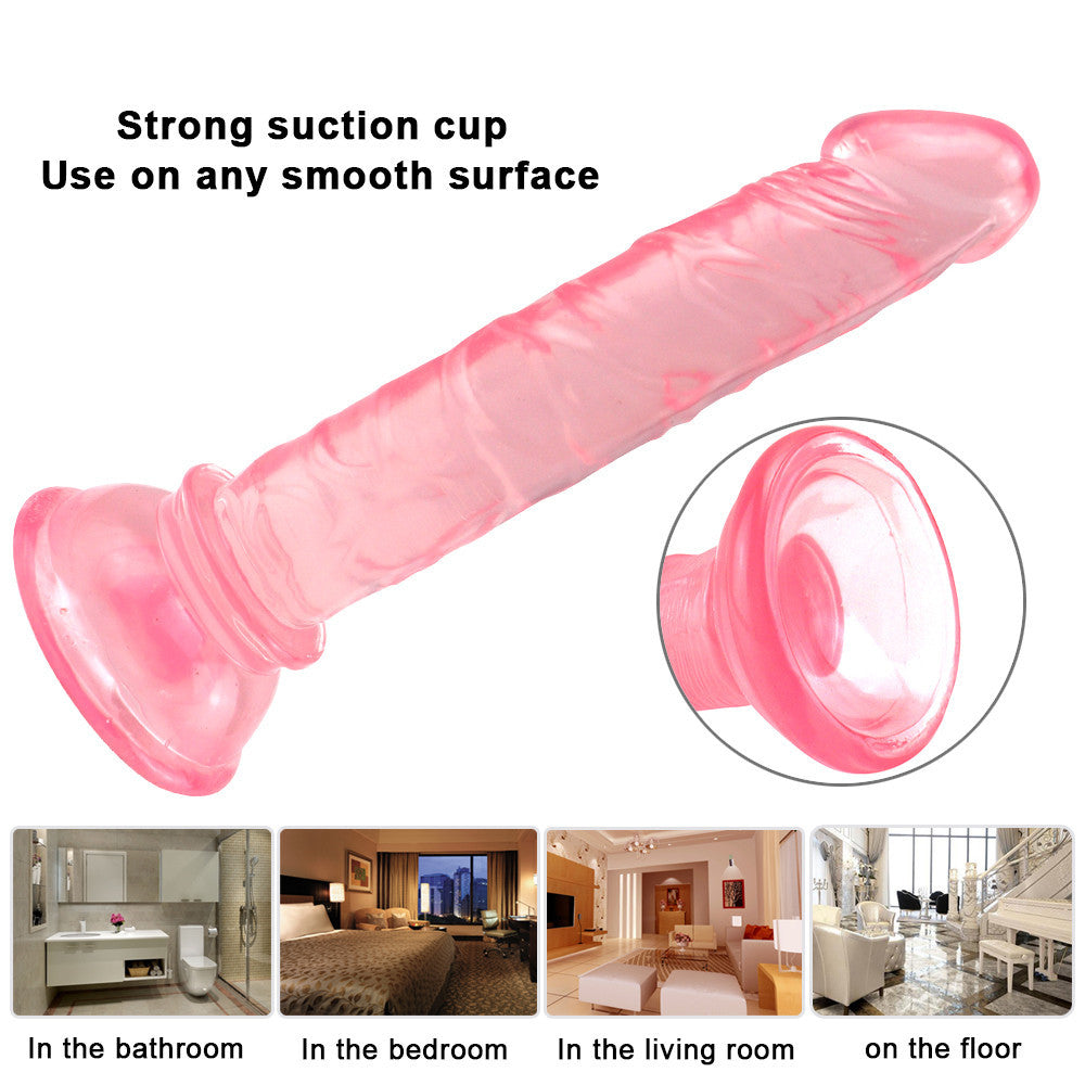 Small pink dildo small slim