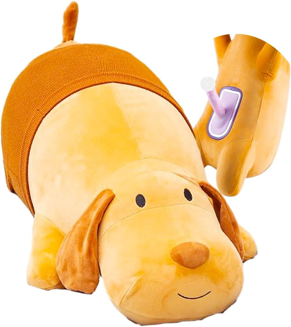 Dog Doll with Hidden Dildo Sex Machine