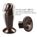 Charger l&#39;image dans la galerie, Short rough coffee dildo