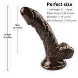 Charger l&#39;image dans la galerie, Coffee curved dildo