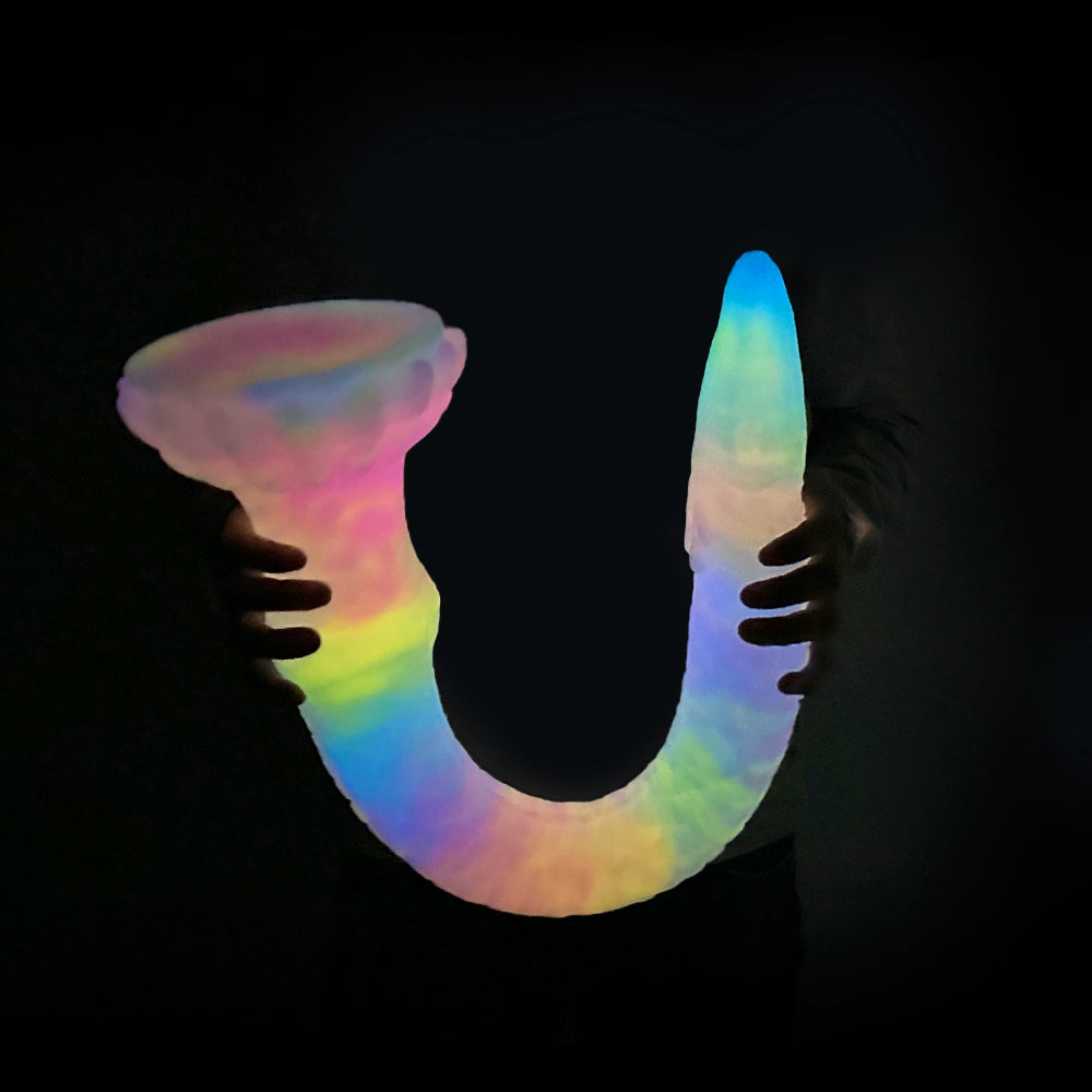 Alien kraken Glow In The Dark Tentacle Dildo