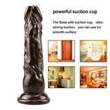 Laden Sie das Bild in den Galerie-Viewer, 8 Inch coffee dildo