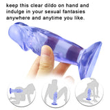 Charger l&#39;image dans la galerie, Short rough blue dildo