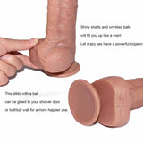 Carica l&#39;immagine nel visualizzatore di Gallery, Pointed Silicone Penis 2 Inch Wide Dildo