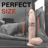 Charger l&#39;image dans la galerie, Big coarse skin color dildo