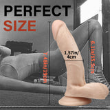 Load image into Gallery viewer, 7 inch skin color dildo