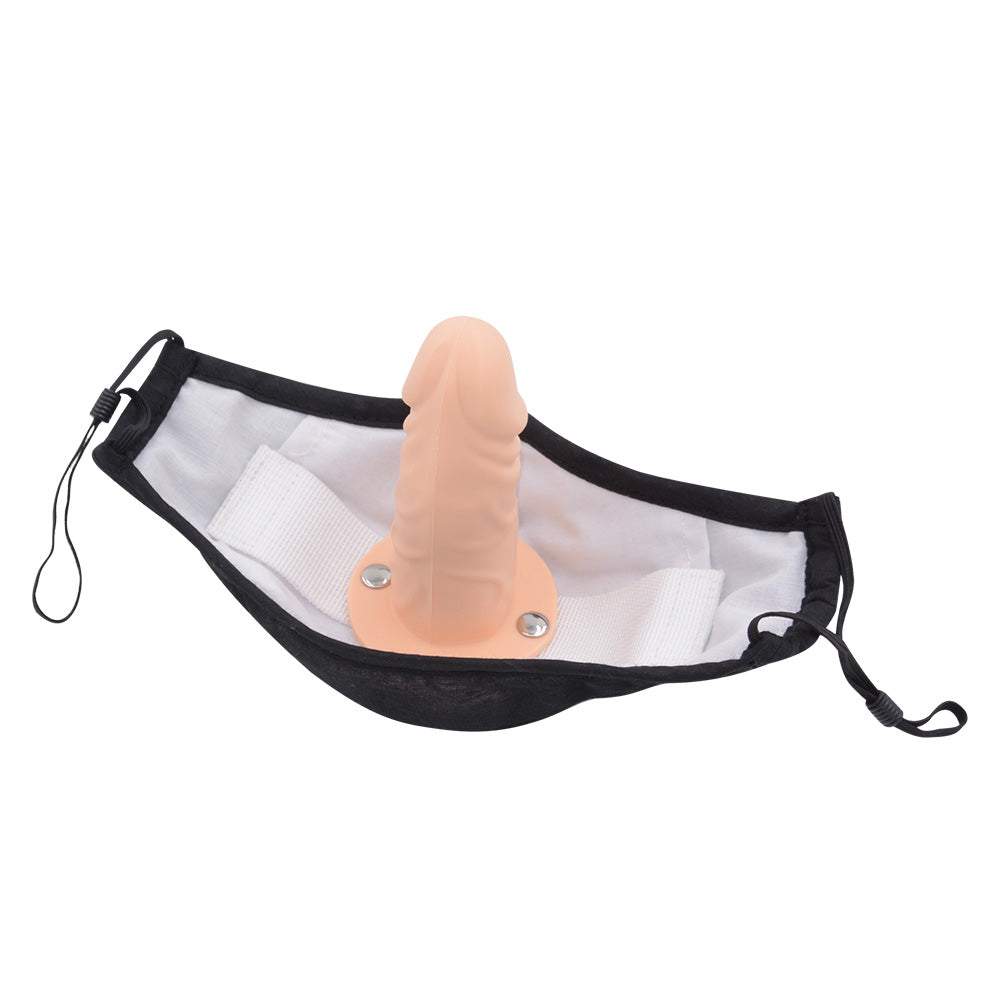 Discreet Mask Gag Out Face Dildo