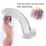 Laden Sie das Bild in den Galerie-Viewer, 12 Inch Jelly ice Dildo