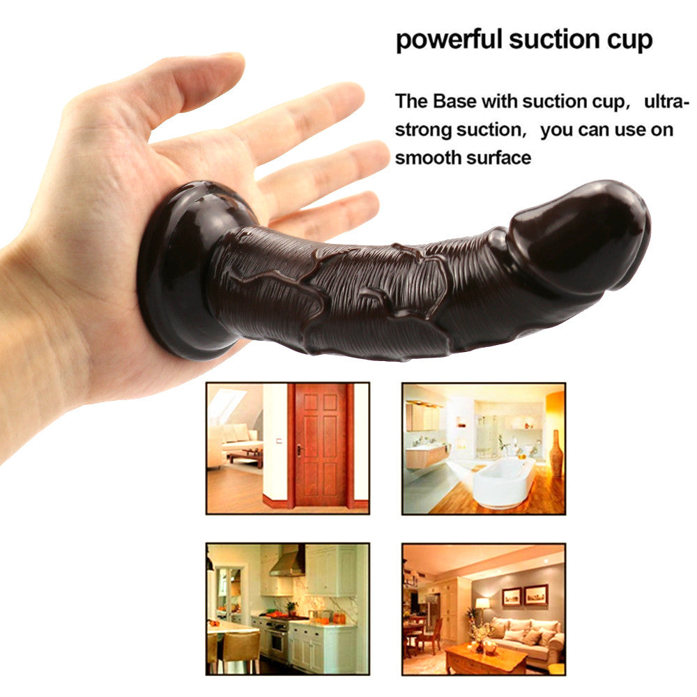 6-inch coffee dildo