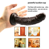 Charger l&#39;image dans la galerie, 6-inch coffee dildo