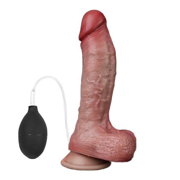 7,87 Zoll aufblasbare Dildopumpenpumpen -Spielzeug für Erwachsene