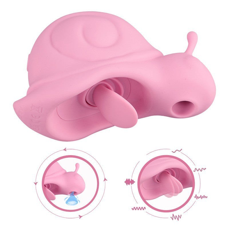 Cute Snail Rechargeable Discreet Small Vibrator