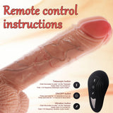 画像をギャラリー ビューアにロード Remote Controlled Waterproof  8 inch Realistic Dildo