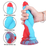 Charger l&#39;image dans la galerie, Two Color Silicone Octopus Dildo