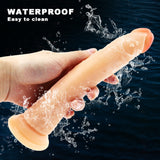 Charger l&#39;image dans la galerie, 8 inch flesh-colored dildo