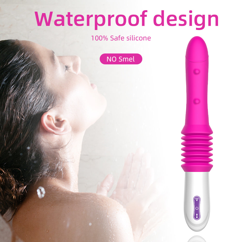 Multiple Waterproof Vibrator Thrusting Sex Machine