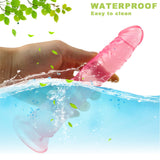 Laden Sie das Bild in den Galerie-Viewer, 8 Inch small straight pink dildo