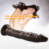 Laden Sie das Bild in den Galerie-Viewer, 8 Inch small straight coffee dildo