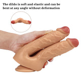 Load image into Gallery viewer, Double Dick Dildo Anal Silicone