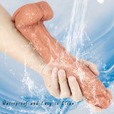 画像をギャラリー ビューアにロード 12 inch waterproof soft Silicone dildo