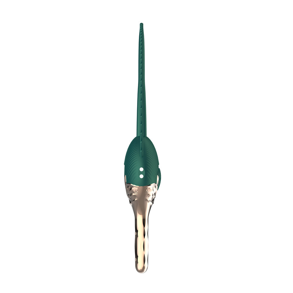 Peacock Feather Green WaterProof Small Vibrator