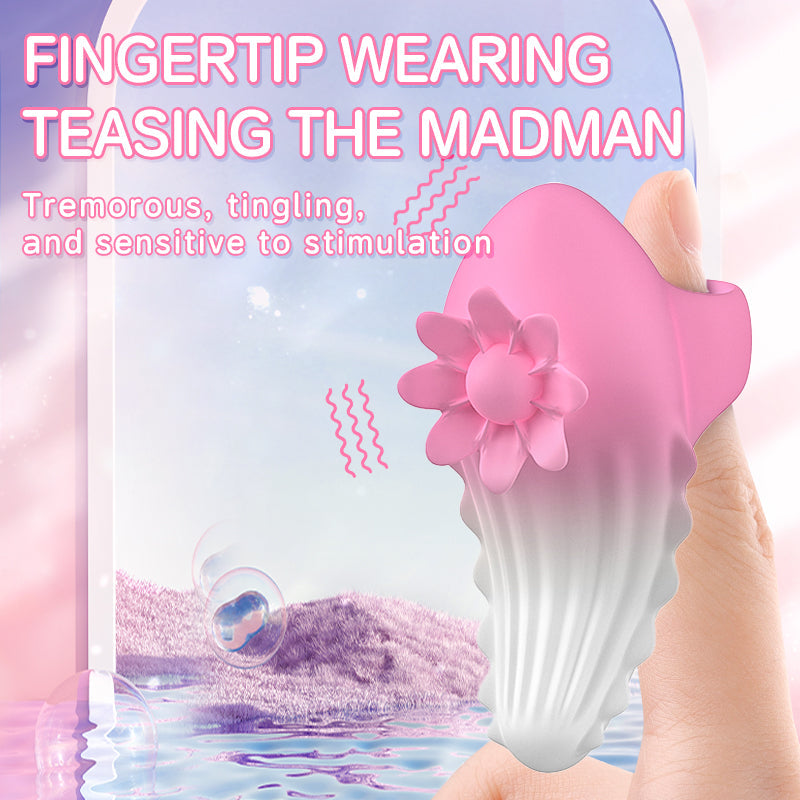 Sunflower Waterproof App Finger Vibrator