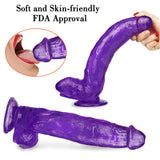 Charger l&#39;image dans la galerie, Big thick purple dildo