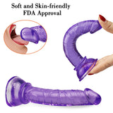 Laden Sie das Bild in den Galerie-Viewer, Small purple dildo