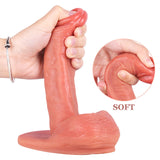 画像をギャラリー ビューアにロード Slim Pink Flesh Suction Cup Realistic Dildo