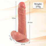 画像をギャラリー ビューアにロード Remote Controlled Waterproof  8 inch Realistic Dildo